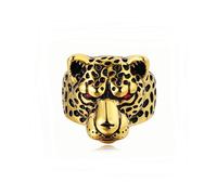 HETIMXIA Animal Ring for men Leopard Ring Jaguar Rings for men 316 Stainless Steel Men's Ring Jewelry Punk Ring Hip Hop Heavy Metal Cocktail Party Ring Vintage Rings mens fashion rings Father's Day