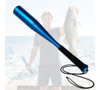HETKRVN Metal Fish Bat, Portable Fish Whacker with Non-Slip EVA Handle and Hand Strap, Detachable Aluminium Alloy Fishing Priest
