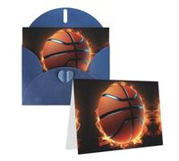 HETPLKD Thinkingofyoucardwithenvelopes3d Basketball4x6weddingthankyoucards | Personalized Greeting Cards For Holiday, Wedding Thank You Cards For Women Men, Notecards Blank For Various Occasions