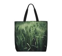 HETPLKD Wheat In The Field Womens Tote Bag Large Reusable Grocery Bags Casual Shoulder Bags For Shopping, Travel, Work Gift For Women