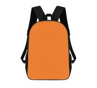 HETPLSD Beauty Burnt Orange Backpack - Durable 600D Polyester, 17 Inch Backpack with Ergonomic Adjustable Straps, Lightweight Travel Bag for Men & Women