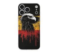 HETPLSD Germany Flag Eagle Phone 17 - Shockproof Slim TPU Phone Cover with Anti-Yellowing | Wireless Charging Compatible | Aesthetic Design for Women Men