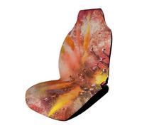 HETPLSD Holi Running Pattern Car Seat Covers 1PCS, Universal Front Car Seat Covers for Easy Installation, Elastic Breathable Auto Front Seats Protector for Cars, SUV, Sedan