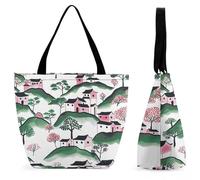 HETPLSD House on Hill Tote Bag, Stylish Women's Handbags Large Capacity, Durable Oxford Grocery Bag for Work, Shopping