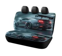 HETPLSD Luxury Sports Car Car Seat Covers for Back Seats, Universal Fit Rear Seats Protector Easy to Install, Durable Back Seat Cover for Cars, SUVs, Sedans, Trucks
