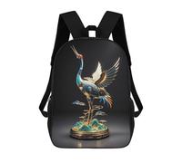 HETPLSD Mechanical Crane Backpack - Durable 600D Polyester, 17 Inch Backpack with Ergonomic Adjustable Straps, Lightweight Travel Bag for Men & Women