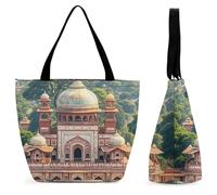 HETPLSD Regarding India Tote Bag, Stylish Women's Handbags Large Capacity, Durable Oxford Grocery Bag for Work, Shopping
