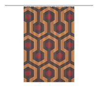 HETPLSD Shining Overlook Shower Curtain with 12 Hooks, Rust Proof Grommets, Waterproof Heavy Duty Polyester Bath Curtains Fabric Shower Curtain Liner for Bath Tub, Machine Washable