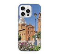 HETPLSD Spanish Cities Phone 16 Case, Slim Fit Scratch-Resistant TPU Cover | Ultra-Thin Protective Shell for iPhone 16 Pro, Anti-Yellowing Design for Women Men
