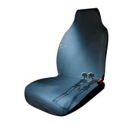 HETPLSD The Lovers Skull Car Seat Covers 1PCS, Universal Front Car Seat Covers for Easy Installation, Elastic Breathable Auto Front Seats Protector for Cars, SUV, Sedan