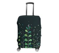 HETPLSD Travel Luggage Cover for Suitcase Protection, Fits 18-32 Inch - Durable Elastic Luggage Protector, Green Plant Plane Suitcase Cover for Travel, Scratch & Dirt Resistant, style, XL, Classic