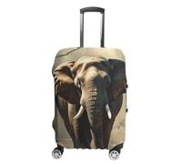 HETPLSD Travel Luggage Cover for Suitcase Protection, Fits 18-32 Inch - Durable Elastic Luggage Protector, Elephant in The Forest Suitcase Cover for Travel, Scratch & Dirt Resistant, style, Small