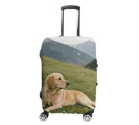 HETPLSD Travel Luggage Cover for Suitcase Protection, Fits 18-32 Inch - Durable Elastic Luggage Protector, Dog on The Prairie Suitcase Cover for Travel, Scratch & Dirt Resistant, style, XL, Classic