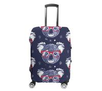 HETPLSD Travel Luggage Cover for Suitcase Protection, Fits 18-32 Inch - Durable Elastic Luggage Protector, Koala Art Style Suitcase Cover for Travel, Scratch & Dirt Resistant, style, Small, Classic