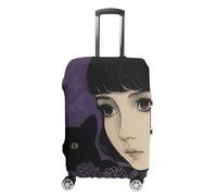 HETPLSD Travel Luggage Cover for Suitcase Protection, Fits 18-32 Inch - Durable Elastic Luggage Protector, Sketch Style A Cat Suitcase Cover for Travel, Scratch & Dirt Resistant, style, XL, Classic