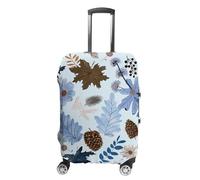 HETPLSD Travel Luggage Cover for Suitcase Protection, Fits 18-32 Inch - Durable Elastic Luggage Protector, Hand Drawn Elements Suitcase Cover for Travel, Scratch & Dirt Resistant, style, XL, Classic