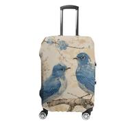 HETPLSD Travel Luggage Cover for Suitcase Protection, Fits 18-32 Inch - Durable Elastic Luggage Protector, Bluebird on The Branch Suitcase Cover for Travel, Scratch & Dirt Resistant, style, XL