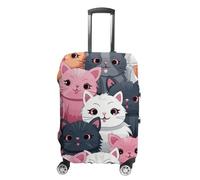 HETPLSD Travel Luggage Cover for Suitcase Protection, Fits 18-32 Inch - Durable Elastic Luggage Protector, Cute Kittens Suitcase Cover for Travel, Scratch & Dirt Resistant, style, Small, Classic