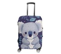 HETPLSD Travel Luggage Cover for Suitcase Protection, Fits 18-32 Inch - Durable Elastic Luggage Protector, Lovely Koala Suitcase Cover for Travel, Scratch & Dirt Resistant, style, L, Classic
