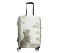 HETPLSD Travel Luggage Cover for Suitcase Protection, Fits 18-32 Inch - Durable Elastic Luggage Protector, Leaves Outside The Window Suitcase Cover for Travel, Scratch & Dirt Resistant, style, Small