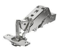 Hettich 6802200029 I-Sensys 8657i Quick Mount Hidden Hinge with Integrated Silent System, Opening Angle 165, Nickel Plated Steel