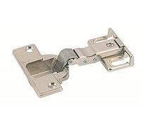 Hettich 9219577 Concealed Refrigerator Assemblies, Door thicknesses from 35 mm, Automatic Hinge, 2 Pieces, Nickel-Plated