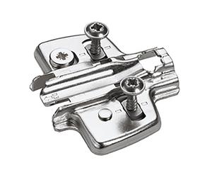 Hettich Hinge Adjustable Mounting Plate 1.5mm Sensys/Intermat 9071666 Euro Screw