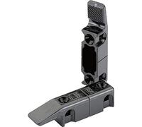 Hettich Mounted Fixtures Multi-Clip KS Thermoplastic Black 46080 | Plastic, for screwing on, 1 piece with screws, item 49572