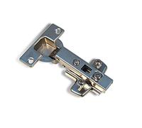 Hettich Pack of 2 Hinges Clip-On Technology with Automatic Closing Corner Stop 110° Pot Hinge Pot Hinges