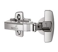 Hettich Sensys 8631i 95° Soft Close Thick Door Hinge & Mounting Plate (2 Pack)