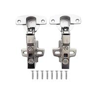 Hettich Sensys 8645i TH52 110 Degree Standard Half Overlay Hinges 9071206 with Self Closing Mechanism for Kitchen Cabinet Cupboard Wardrobe Door Buffering Hinge Pack of 2