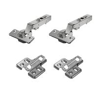 Hettich Veosys Stainless Steel Cabinet Hinge 105° Outdoor Kitchen (2 Pack)