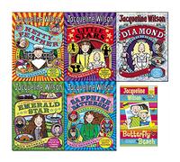 Hetty Feather Series Jacqueline Wilson Collection 6 Books Set (Butterfly Beach, Hetty Feather, Little Stars, Emerald Star, Sapphire Battersea, Diamond)