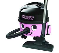 Hetty Vacuum Cleaner 620W - Pink, Cleaning Range 26.5M, Height 345mm, Length 340mm, Plug Type UK, Power Rating 620W, Suction 2300mm, Weight 7.5Kg, Width 315mm, Capacity 6L, Hose Length 2.4M, Lead Leng