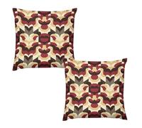 HETVBNS 2 Pack Throw Pillow Covers 26 "x26 Double-Sided Soft Plush Pillowcase Decorative Square Pillows Case Natural Pattern Style Pillow Cover for Living Room, Bedroom, Sofa, Car
