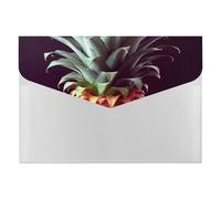 HETVBNS 6 Pockets Expanding File Folder Durable Waterproof A4 Letter Size Folders, Beautiful Pineapple Accordion File Organizer for Office, Home & Travel