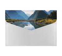 HETVBNS 6 Pockets Expanding File Folder Durable Waterproof A4 Letter Size Folders, Fiordland National Park Accordion File Organizer for Office, Home & Travel