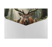 HETVBNS 6 Pockets Expanding File Folder Durable Waterproof A4 Letter Size Folders, Forest Wildlife Accordion File Organizer for Office, Home & Travel