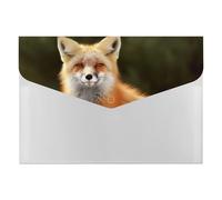 HETVBNS 6 Pockets Expanding File Folder Durable Waterproof A4 Letter Size Folders, Funny Fox Accordion File Organizer for Office, Home & Travel