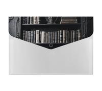 HETVBNS 6 Pockets Expanding File Folder Durable Waterproof A4 Letter Size Folders, Goth Bookshelf Accordion File Organizer for Office, Home & Travel