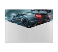 HETVBNS 6 Pockets Expanding File Folder Durable Waterproof A4 Letter Size Folders, Luxury Sports Car Accordion File Organizer for Office, Home & Travel