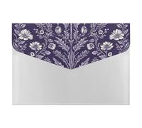 HETVBNS 6 Pockets Expanding File Folder Durable Waterproof A4 Letter Size Folders, Natural Pattern Style Accordion File Organizer for Office, Home & Travel