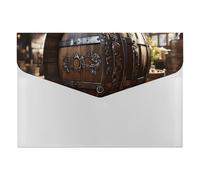 HETVBNS 6 Pockets Expanding File Folder Durable Waterproof A4 Letter Size Folders, Red Wine Barrel Accordion File Organizer for Office, Home & Travel