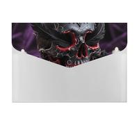 HETVBNS 6 Pockets Expanding File Folder Durable Waterproof A4 Letter Size Folders, Sugar Skulls Print Accordion File Organizer for Office, Home & Travel