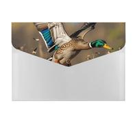HETVBNS 6 Pockets Expanding File Folder Durable Waterproof A4 Letter Size Folders, Wild Ducks and Tree Accordion File Organizer for Office, Home & Travel