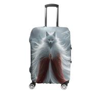 HETVBNS A Fox Spirit Luggage Cover, Elastic Luggage Protector Fits 19-32in Suitcases, Washable & Anti-Scratch Suitcase Cover for Men Women, style, XL, Classic