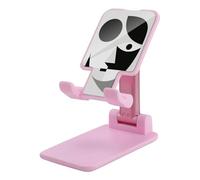 HETVBNS Abstract Face Phone Stand for Desk - Adjustable & Foldable Tablet Stand Portable Cell Phone Stand Holder Compatible with 4-13" Smartphones, Tablets