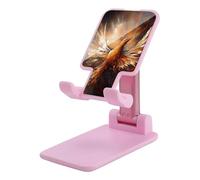 HETVBNS Abstract Phoenix Phone Stand for Desk - Adjustable & Foldable Tablet Stand Portable Cell Phone Stand Holder Compatible with 4-13" Smartphones, Tablets