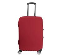 HETVBNS Amaranth Red Luggage Cover, Elastic Luggage Protector Fits 19-32in Suitcases, Washable & Anti-Scratch Suitcase Cover for Men Women, style, Small, Classic