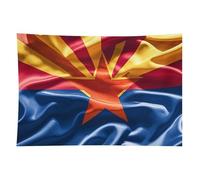 HETVBNS Arizona Flag Standard Tapestry Wall Hanging - 60"x90" Aesthetic Tapestries Soft Polyester Wall Art Decor Large Tapestry for Bedroom Living Room Dorm Backdrop, Hanging Kit Included